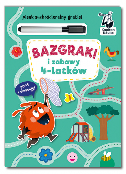 Bazgraki i zabawy 4-latków - Katarzyna Szumska | okładka