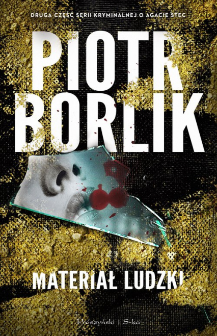 Materiał ludzki - Piotr Borlik | okładka