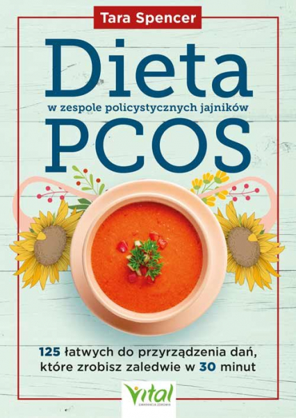 Dieta w zespole policystycznych jajników PCOS - Tara Spencer | okładka