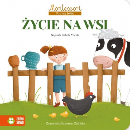 Montessori Poznaję świat Życie na wsi - Izabela Michta | okładka