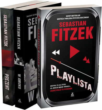 Playlista / W amoku / Prezent Pakiet - Sebastian Fitzek | okładka