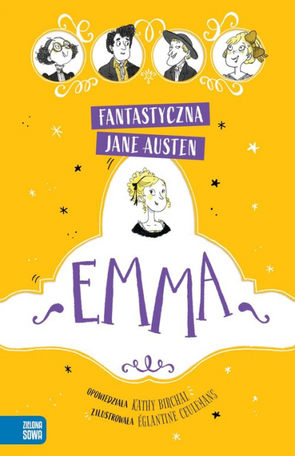 Fantastyczna Jane Austen Emma - Jane Austen, Katy Birchall | okładka