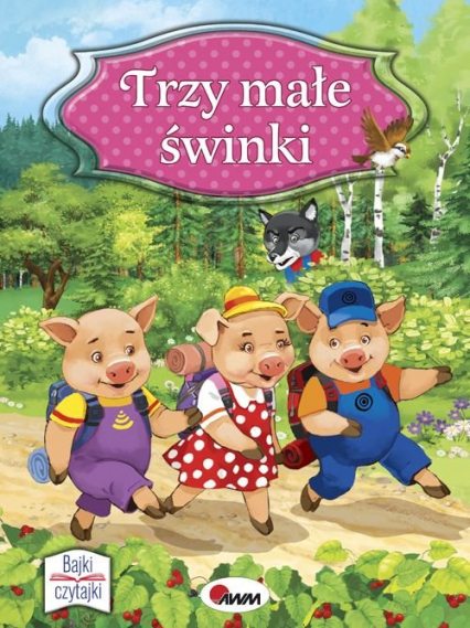 Trzy małe świnki Bajki czytajki -  | okładka
