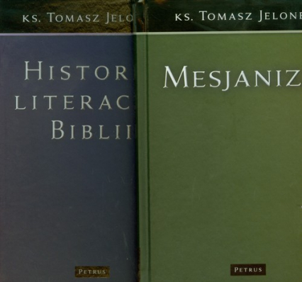 Mesjanizm / Historia literacka Biblii Pakiet - Jelonek Tomasz | okładka