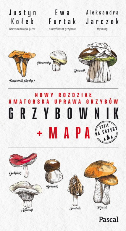 Grzybownik+mapa - Jarczok Aleksandra | okładka