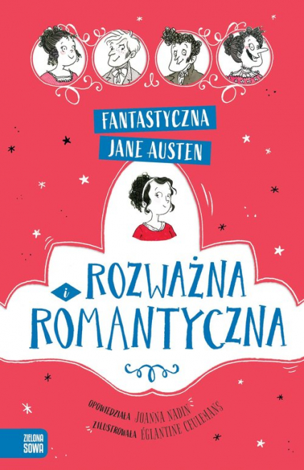 Fantastyczna Jane Austen Rozważna i romantyczna - Jane Austen, Joanna Nadin | okładka