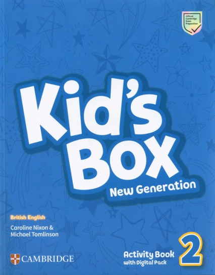 Kid's Box New Generation 2 Activity Book with Digital Pack - Nixon Caroline, Tomlinson Michael | okładka