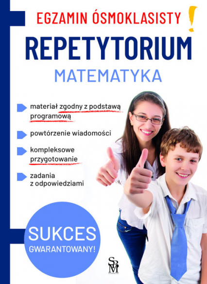 Egzamin ósmoklasisty. Repetytorium. Matematyka - Pawłowski Mateusz, Walczak Joanna | okładka
