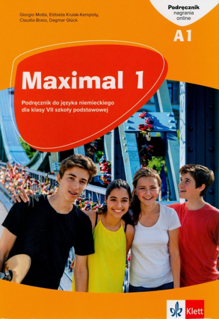 Maximal 1 Podręcznik Szkoła podstawowa - Brass Claudia, Giorgio Motta, Krulak-Kempisty Elżbieta | okładka
