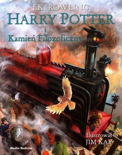 Harry Potter i Kamień Filozoficzny - J.K. Rowling | okładka