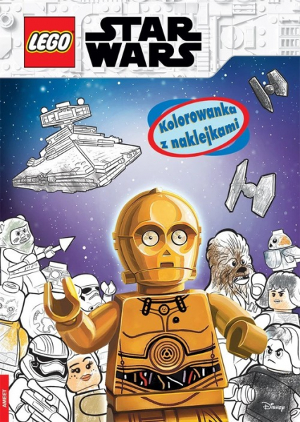 Lego Star Wars Kolorowanka Z Naklejkami -  | okładka