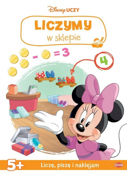 Disney Uczy Minnie Liczymy W Sklepie -  | okładka