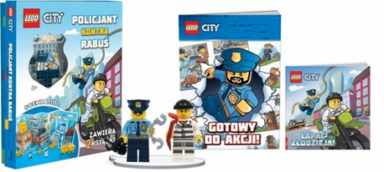 Lego City Policjant Kontra Rabuś -  | okładka