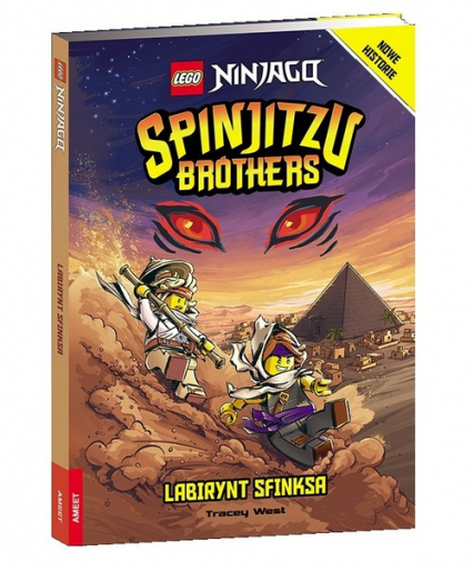 Lego Ninjago Spinjitzu Brothers Labirynt Sfinksa - Tracey West | okładka