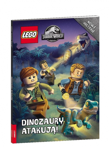 Lego Jurassic World Dinozaury atakują! - Margaret Wang | okładka