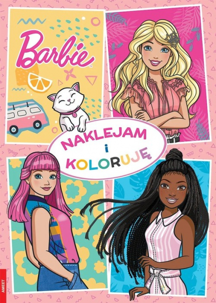 Barbie Naklejam i Koloruję -  | okładka