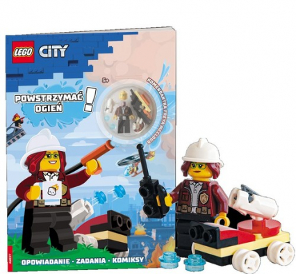 Lego City Powstrzymać ogień! -  | okładka