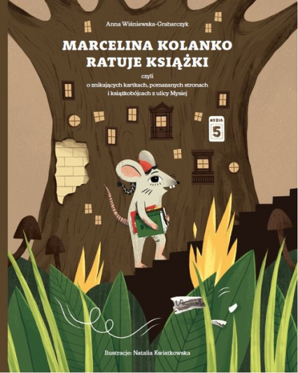 Marcelina Kolanko ratuje książki - Anna Wiśniewska-Grabarczyk | okładka