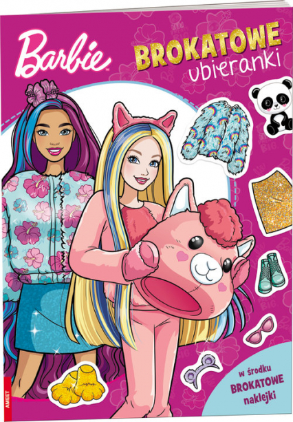 Barbie Brokatowe Ubieranki - Opracowanie Zbiorowe | okładka