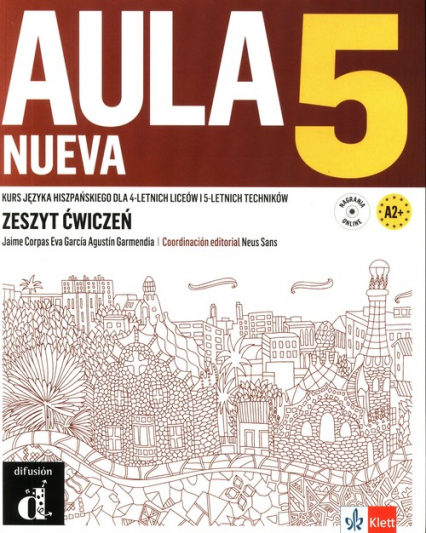 Aula Nueva 5 Język hiszpański Ćwiczenia - Corpas Jaime, Garcia Eva, Garmendia Agustin | okładka