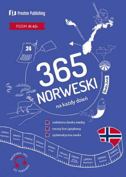 Norweski 365 na każdy dzień
 - Beata Jurak | okładka