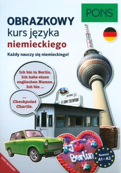 Obrazkowy kurs języka niemieckiego A1-A2 - Opracowanie zbiorowe | okładka