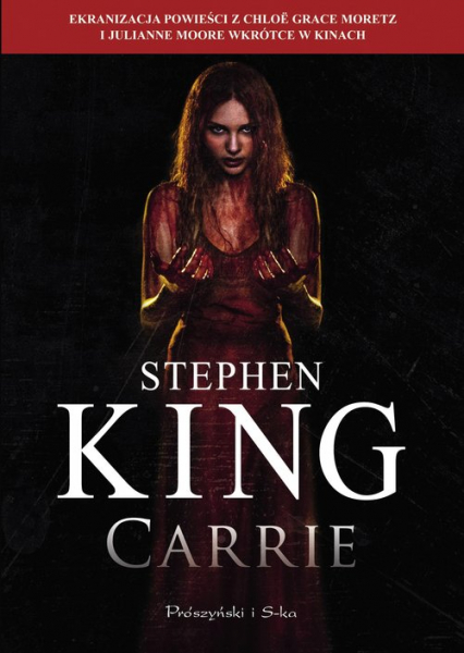 Carrie. Wydanie filmowe
 - Stephen King | okładka