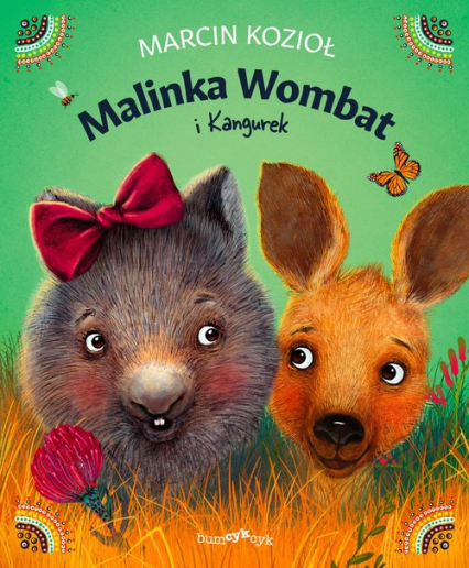 Malinka Wombat i Kangurek - Marcin Kozioł | okładka