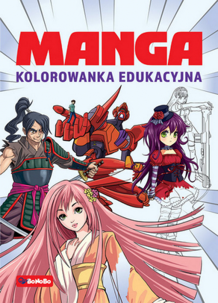 Manga Kolorowanka edukacyjna -  | okładka