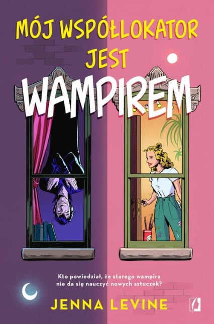 Mój współlokator jest wampirem - Jenna Levine | okładka