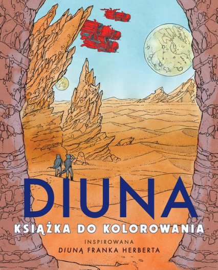 Diuna. Książka do kolorowania - Tomislav Tomić | okładka