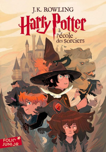 Harry Potter 1 A L'ecole Des Sorciers przekład francuski - J.K. Rowling | okładka