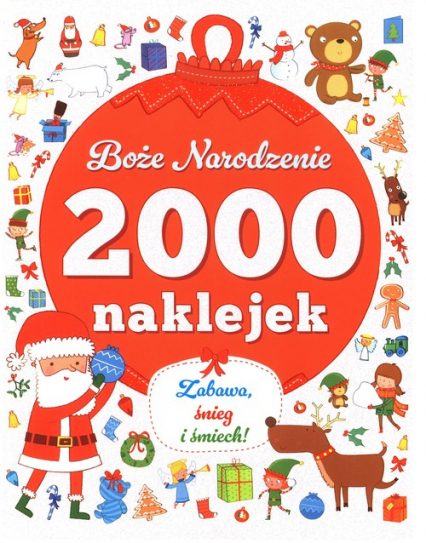 2000 naklejek Boże Narodzenie -  | okładka
