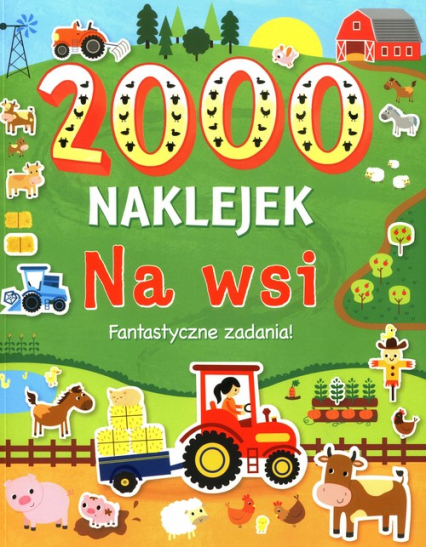 2000 naklejek Na wsi - Emily Stead | okładka