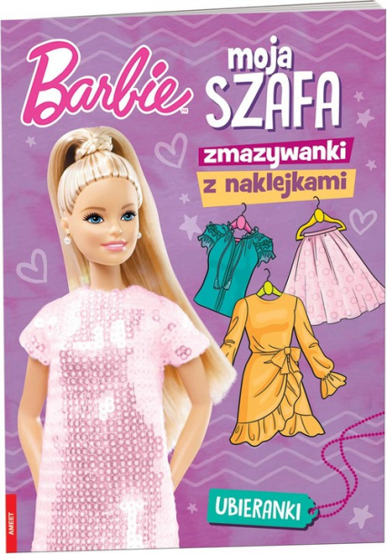 Barbie Moja szafa Zmazywanki z naklejkami -  | okładka
