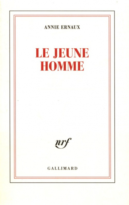 Le Jeune homme - Annie Ernaux | okładka
