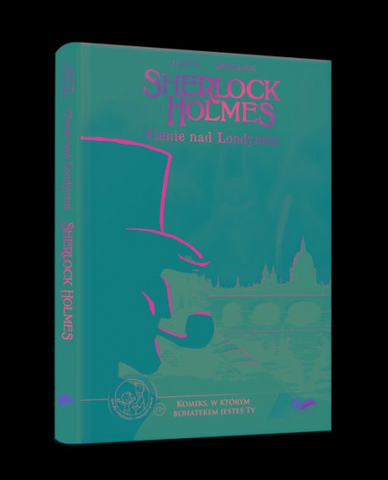Komiks paragrafowy Sherlock Holmes Cienie nad Londynem - Jarvin Boutanox | okładka