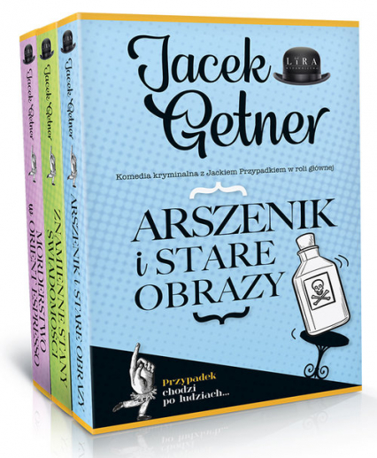 Trzy komedie kryminalne z Jackiem Przypadkiem Pakiet - Jacek Getner | okładka