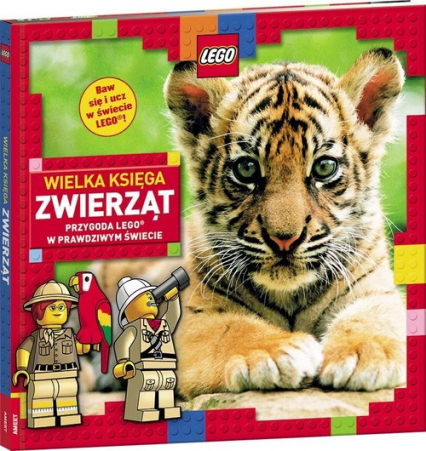 Lego. Wielka Księga Zwierząt. Przygoda Lego W Prawdziwym Świecie -  | okładka