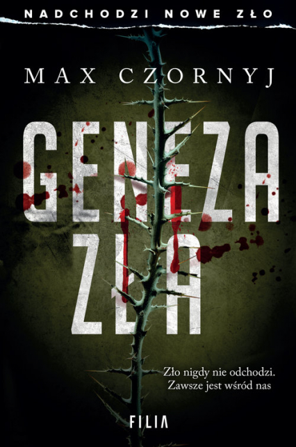 Geneza zła Wielki Litery - Max Czornyj | okładka