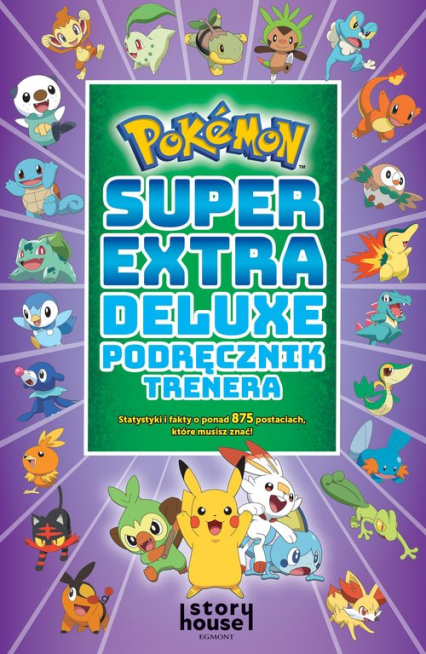 Pokemon. Super Extra Deluxe Podręcznik Trenera - null null | okładka
