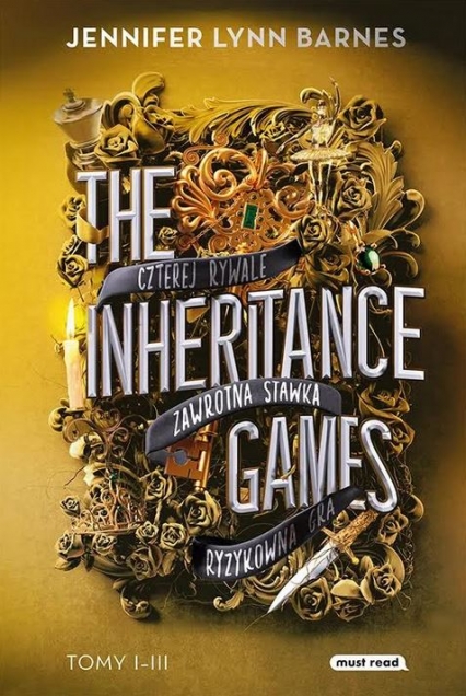 Trylogia: The Inheritance Games - Jennifer Lynn Barnes | okładka
