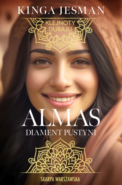 Klejnoty Dubaju. Almas, Diament pustyni - Kinga Jesman | okładka