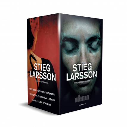 Pakiet Millennium 1-3 Mężczyźni, którzy nienawidzą kobiet; Dziewczyna, która igrała z ogniem; Zamek z piasku, który runął - Stieg Larsson | okładka