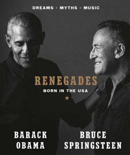 Renegades Born in the USA - Barack Obama, Bruce Springsteen | okładka