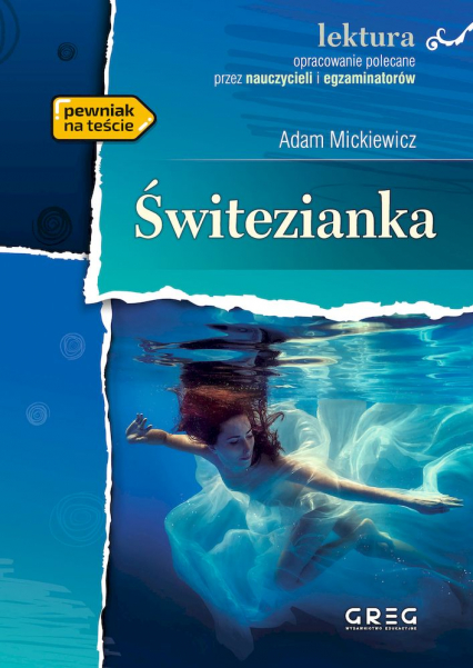 Świtezianka - Adam Mickiewicz | okładka