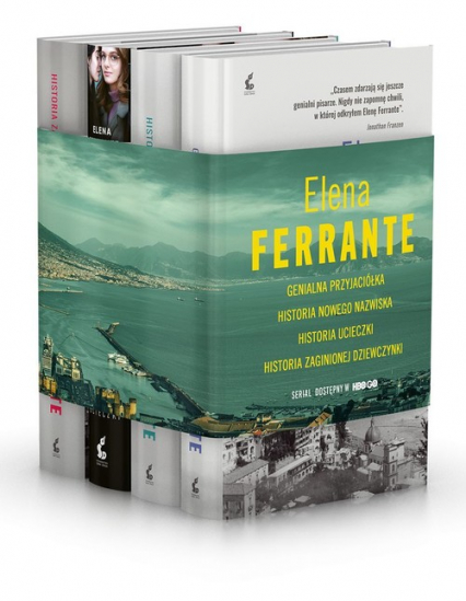 Genialna przyjaciółka Pakiet - Elena Ferrante | okładka