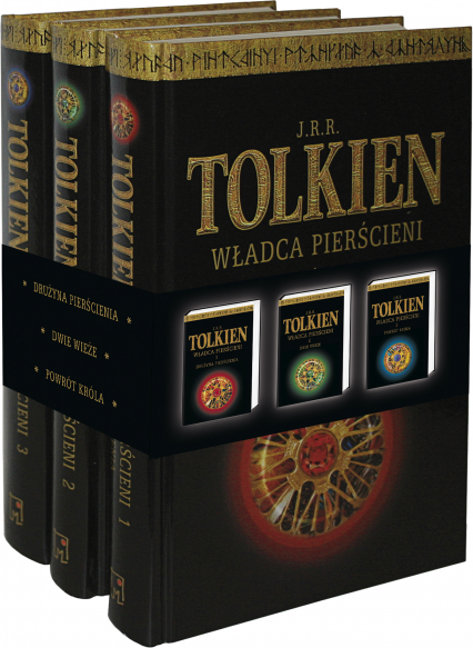 Władca Pierścieni Tom 1-3 - J.R.R. Tolkien | okładka