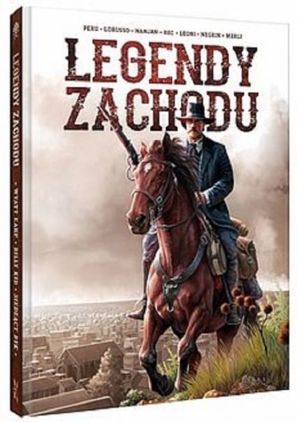 Legendy Zachodu Wyatt Earp Billy Kid Siedzący Byk - Bec Christophe | okładka