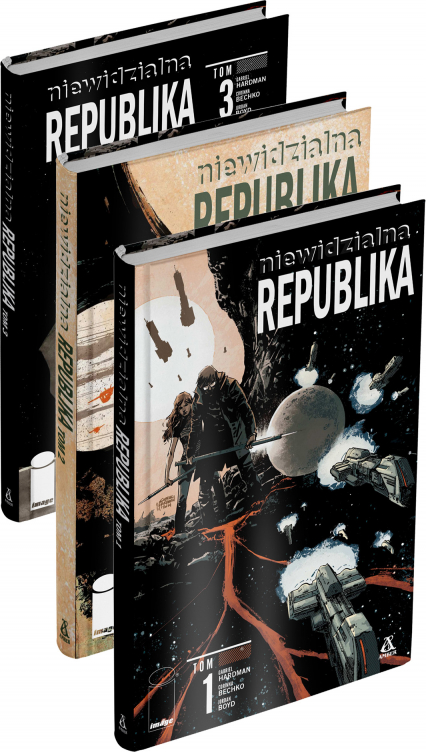Niewidzialna Republika Tom 1-3 Pakiet - Bechko Corinna, Gabriel Hardman | okładka